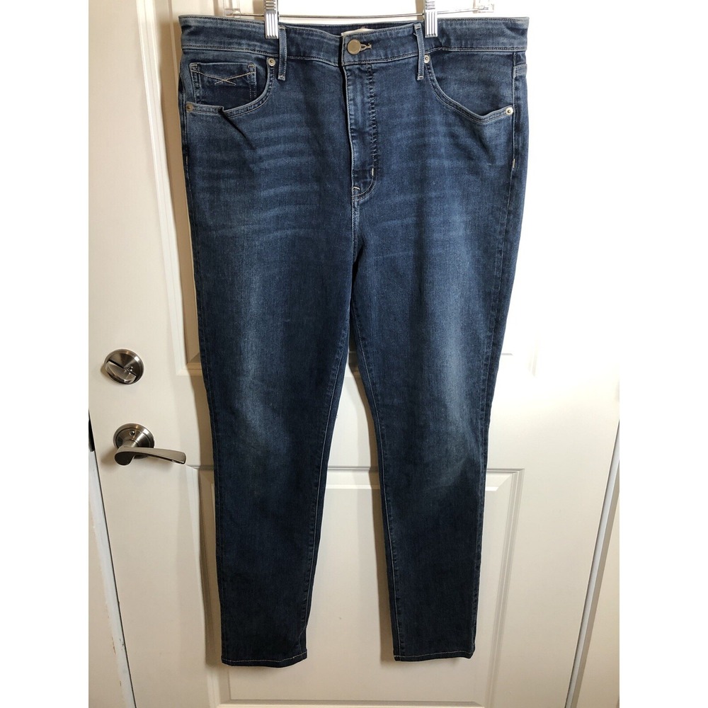 Revtown‎ Jeans Mens 36x30 Blue Decade Denim Relaxed Straight Stretch Tag 34L